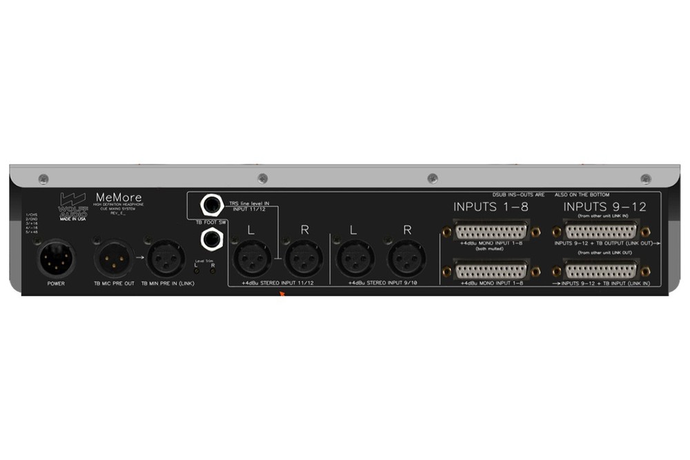 Wolff Audio MeMore Personal Headphone Cue System