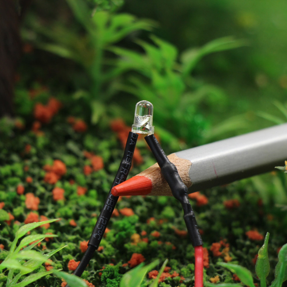 20pcs Pre-wired Resistor 26awg 20cm Wire Bright White 3mm LED Light Lamps 12V