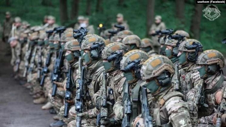 UKRAINE SOF Patch ARMY military tactical spec ops