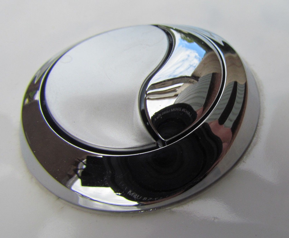 FLUSH BUTTON SIAMP OPTIMA S or OPTIMA 49 DUAL FLUSH CHROME