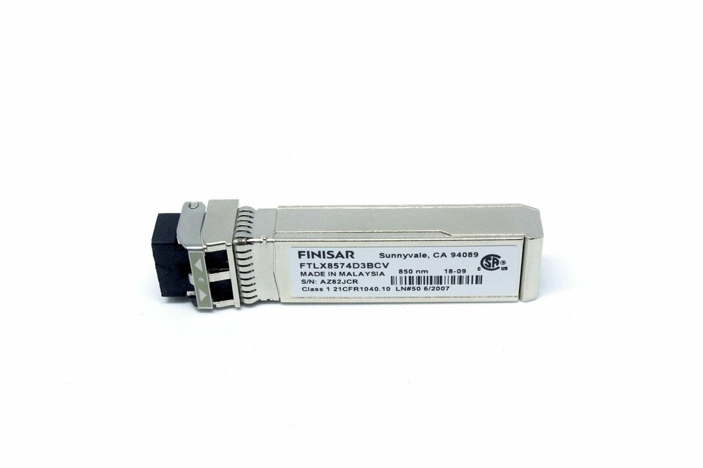 Finisar 10Gbe FTLX8574D3BCV SFP+ Transceiver Module