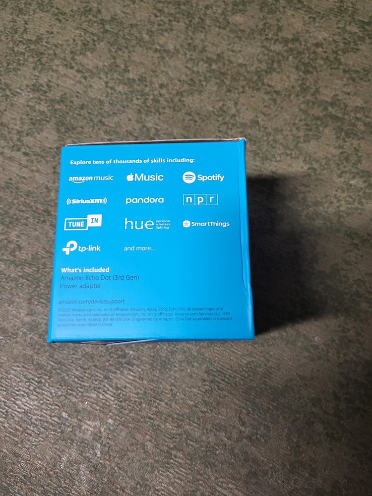 Echo Dot 3rd Gen - NEW Smart speaker with alexa black