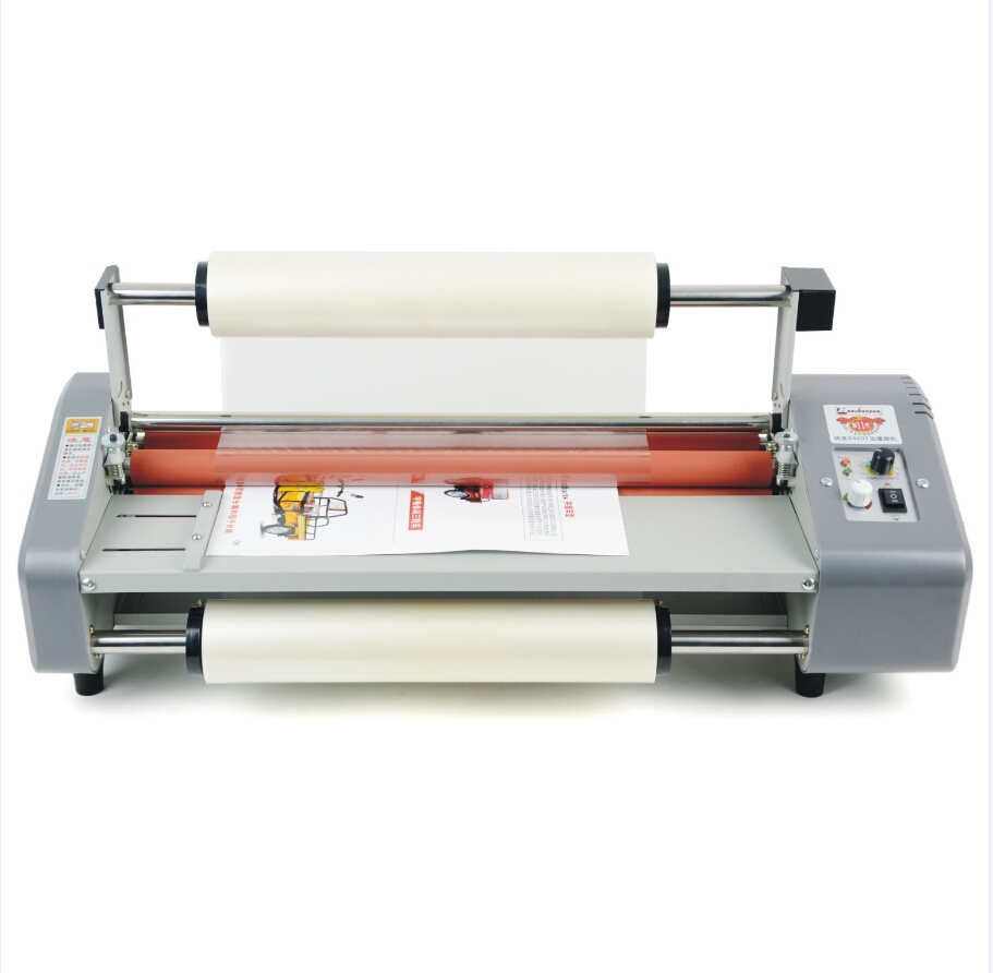 NEW 17.5" Laminator Four Rollers Roll Laminating Machine E