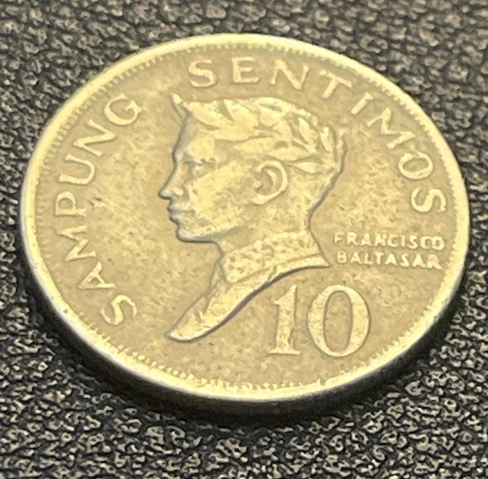 1972 PHILIPPINES 10 SENTIMOS