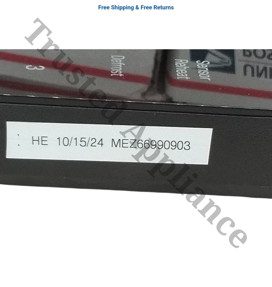 Microwave Control Panel Console ACM75218802 black