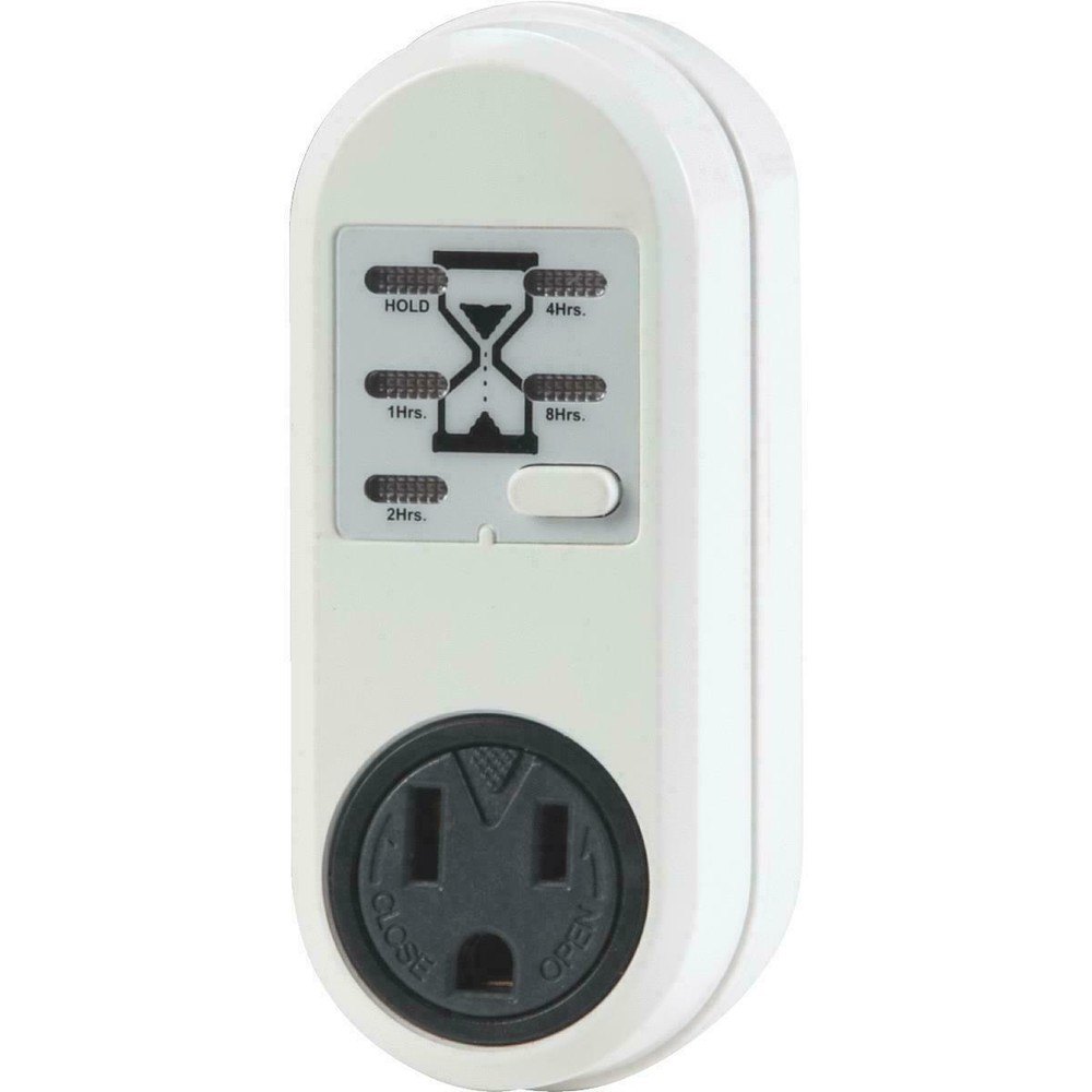 Simple Touch Indoor Countdown TIMER AutoOff Safety Outlet Receptacle 5 PRESETS