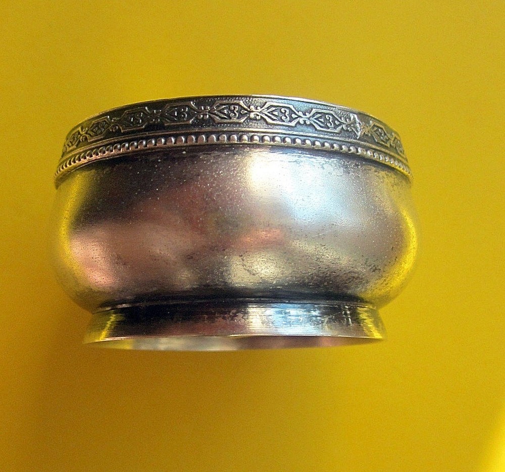 Russian Silver 875 Salt Cellar 40,10 gr (C96)