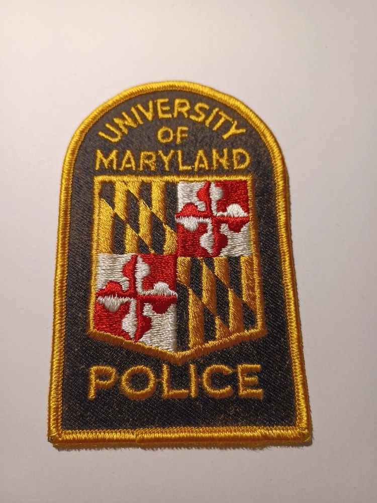 Police Security University Shoulder Patch