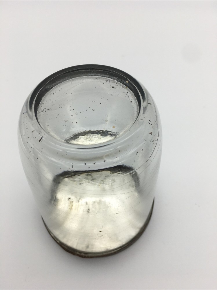 Vintage Snuff Jar With Lid, Unmarked