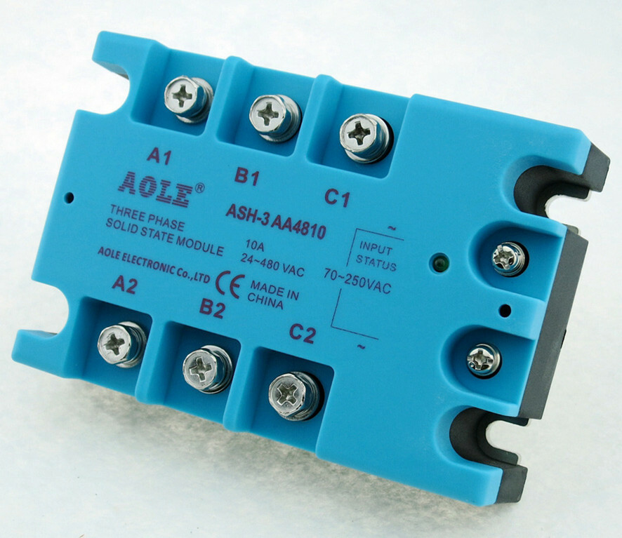 10A AC three-phase solid state relay ASH-3 AA4810 AC-AC
