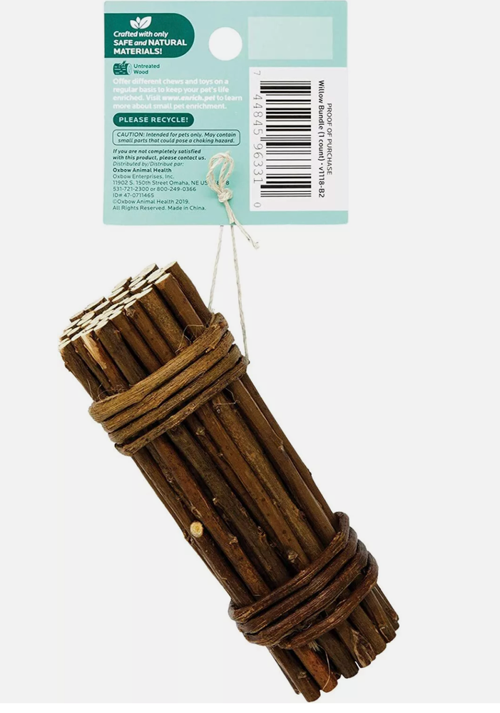 Oxbow Enriched Life Willow Bundle for Small Animals