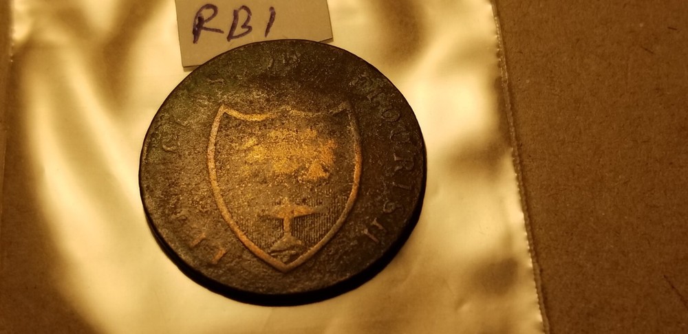 18th Century European Unknown Coin.