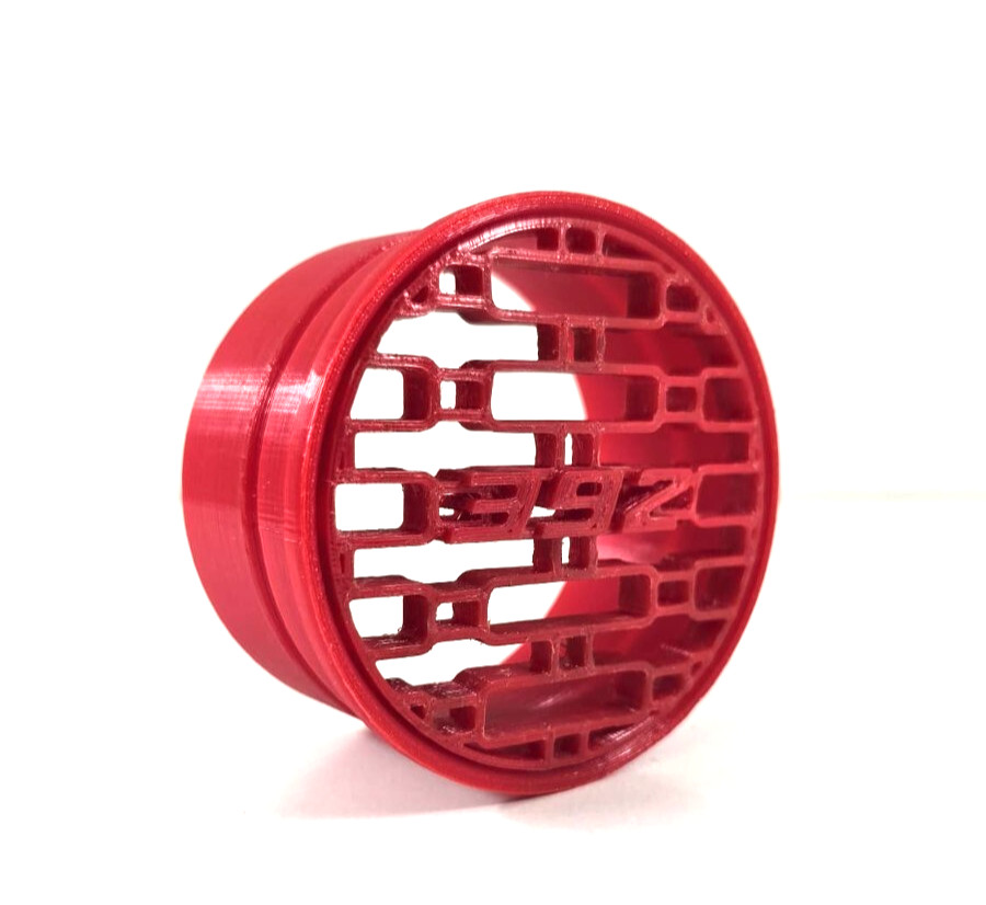 Dodge Challenger Intake Ring Headlight Insert Grille Cap Cover (Pair)