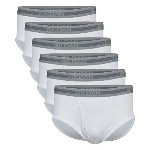 Men's Brief Underwear Multipack Large 6 White (6 Pack)