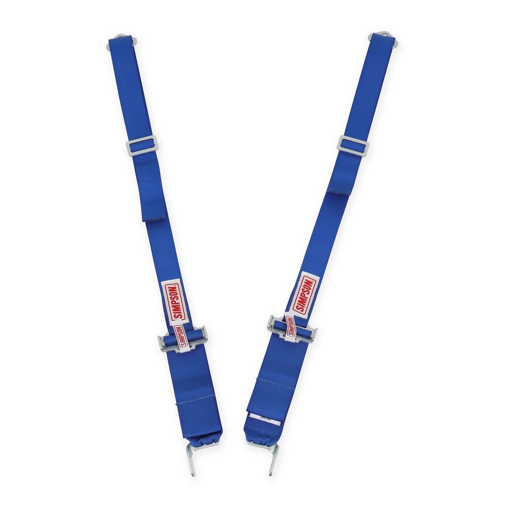 Simpson Racing 29063BLH Harness (HANS Compatible) - 5 Point - Latch & Link -