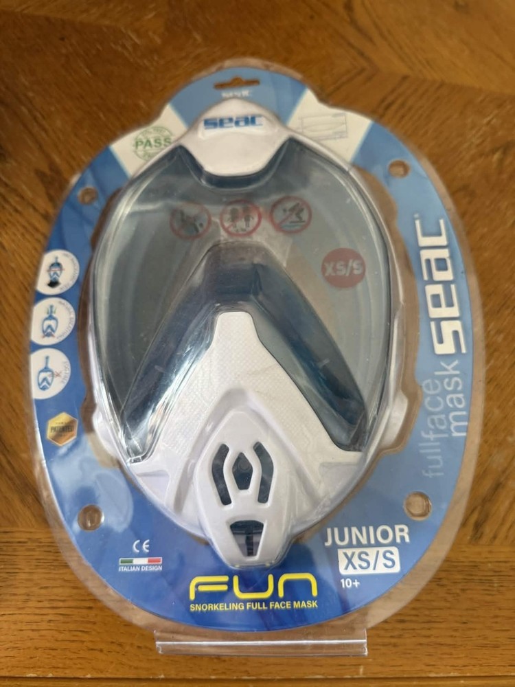 SEAC Fun Full Face Snorkeling Mask - Junior