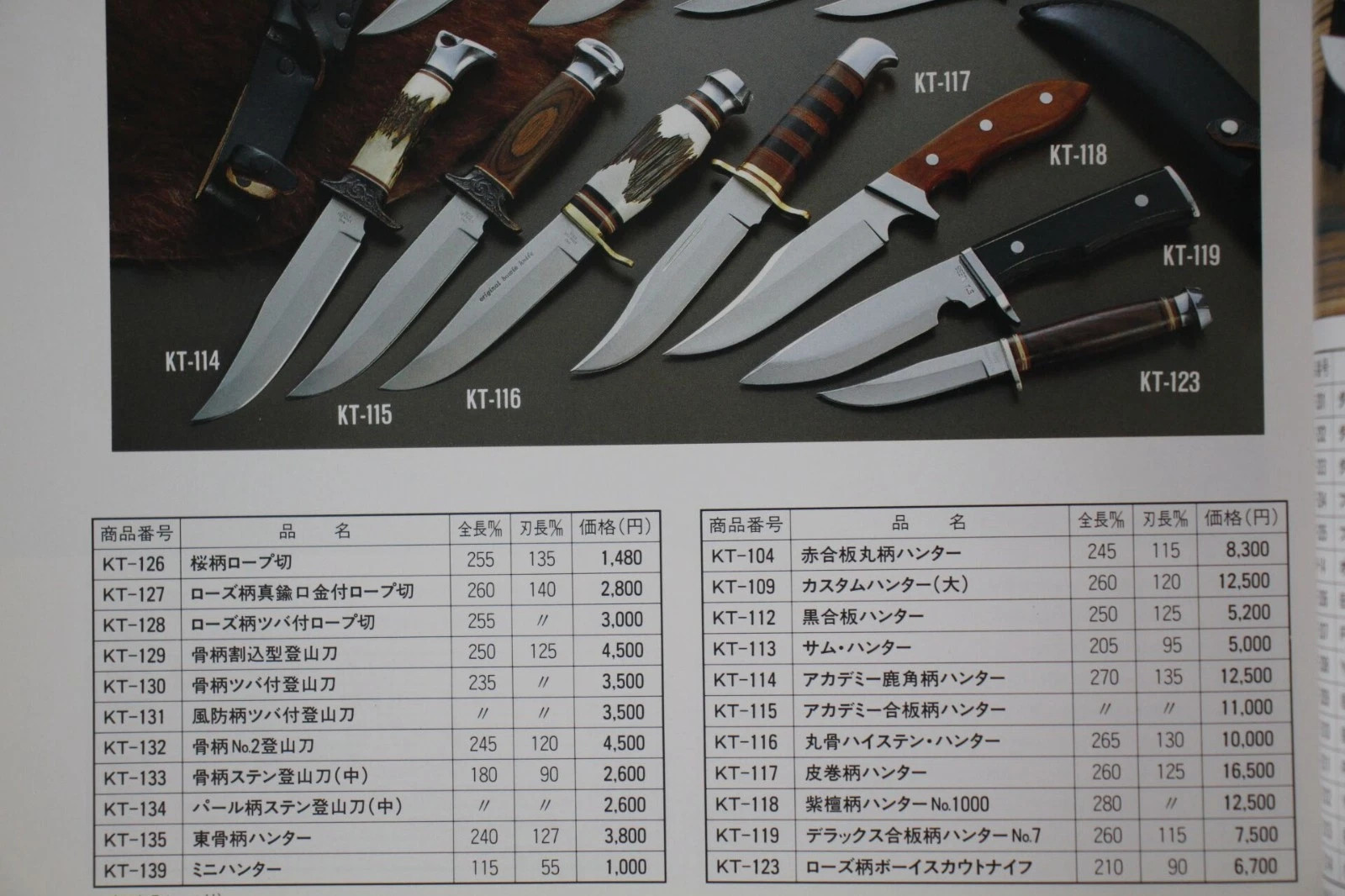 Vintage Hattori 1700A Hunter Knife Northman KT-117 Seki Japan 6” w/Sheath I95