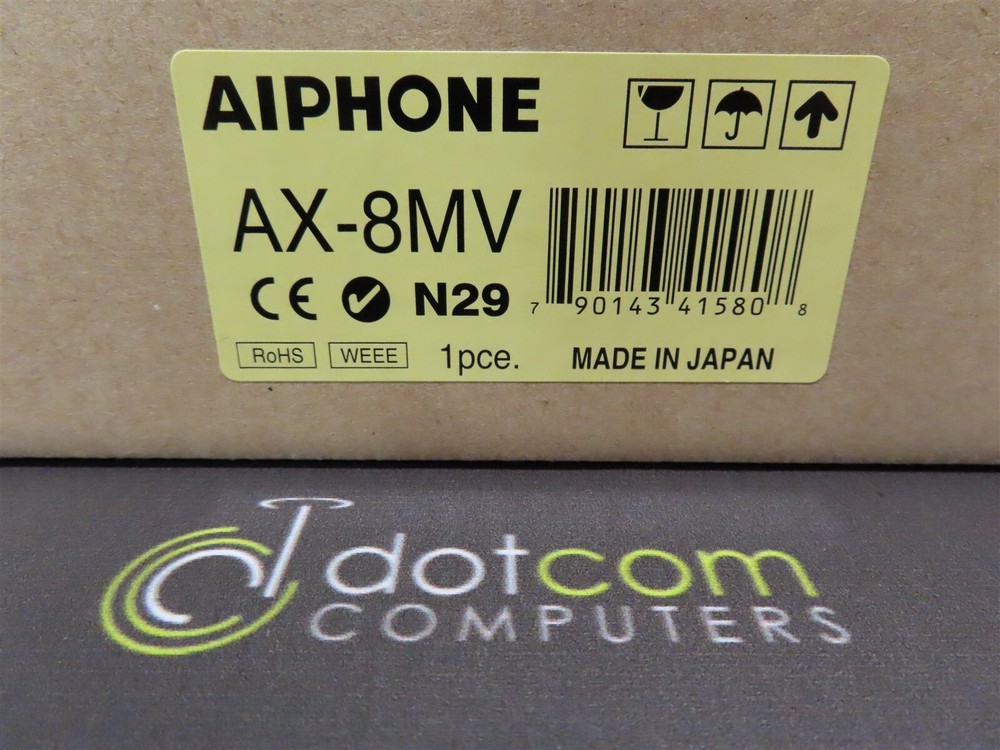 AIPHONE AX-8MV Audio Video Master Station for AX Integrated Security System