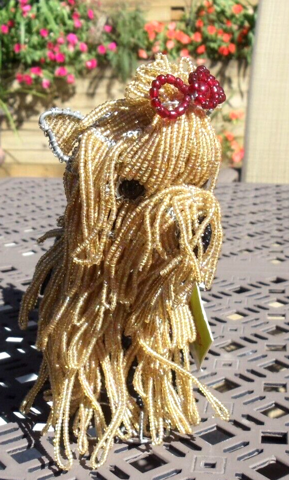 Beaded land: Yorkie