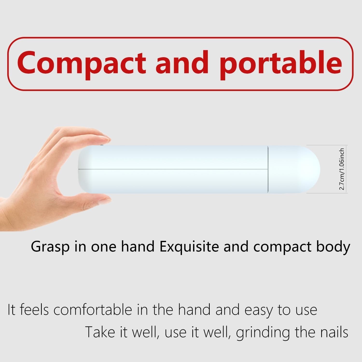 Heusom Silent Groom Pro Nail Grinder, Heusom Dog Nail Trimmer, Rechargeable USB