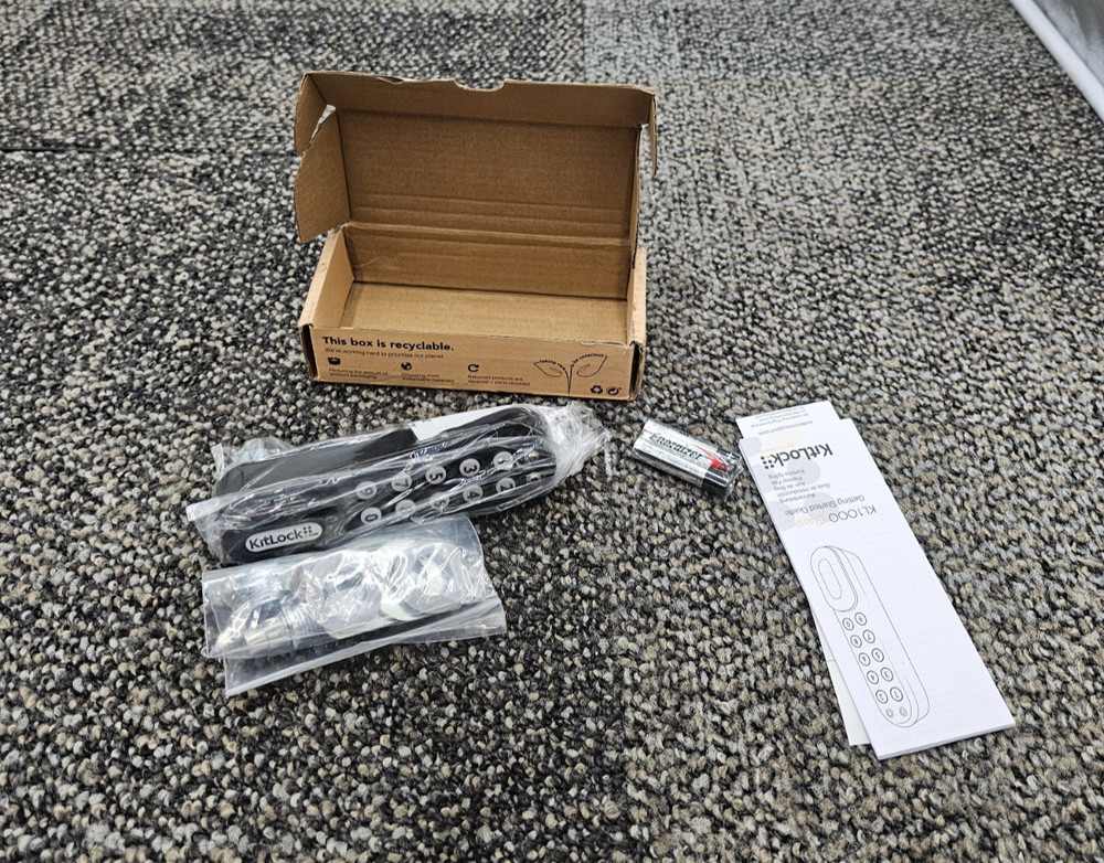 Codelock KL1000 KitLock Black Classic Keypad Lock For Locker & Cabinets