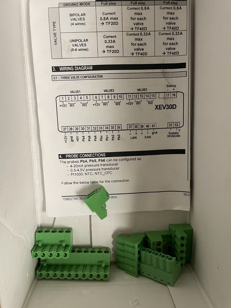 HUSSMANN HSVD30 0554375 / XEV30D-12020 DRIVER 3 EEV CORELINK