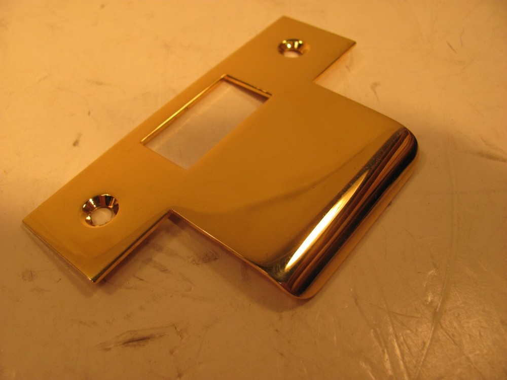 ws SCHWEPPER POLISHED GOLD STRIKER PLATE
