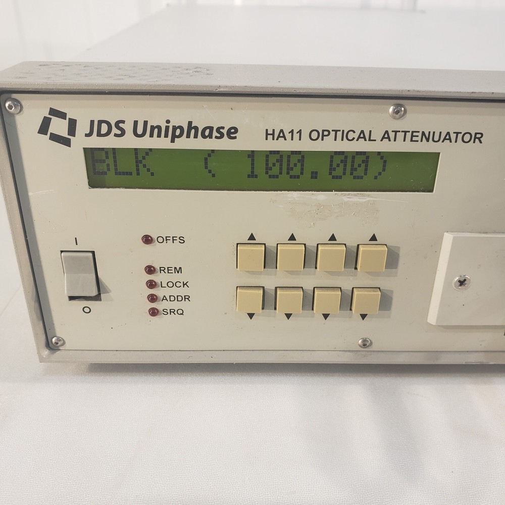 JDS Uniphase HA11 HA117+20ASU3 Programmable Optical Attenuator