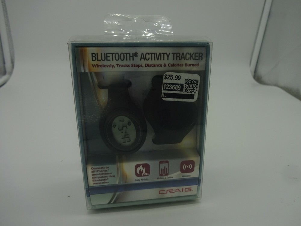 Craig Bluetooth Wireless Activity Tracker Track Step Distance Calories Pedometer