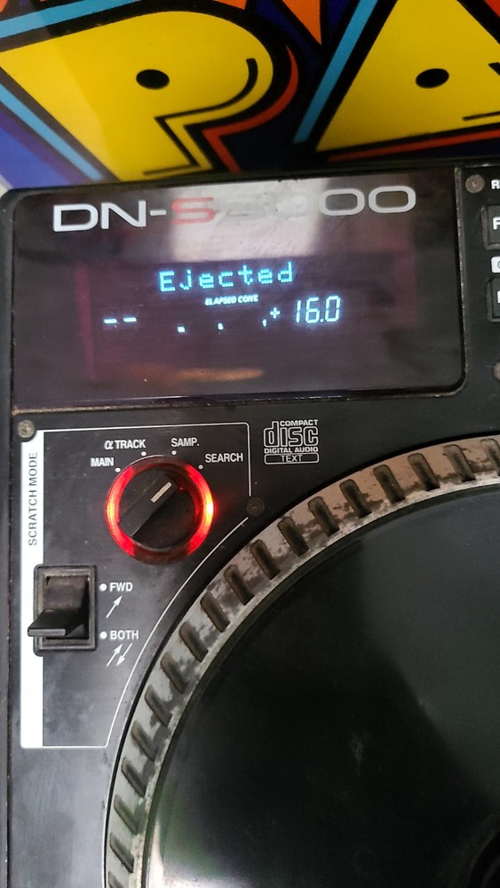 FOR PARTS DISC PROBLEMS Denon DN-S5000 Digital CD Turntable DJ music compact