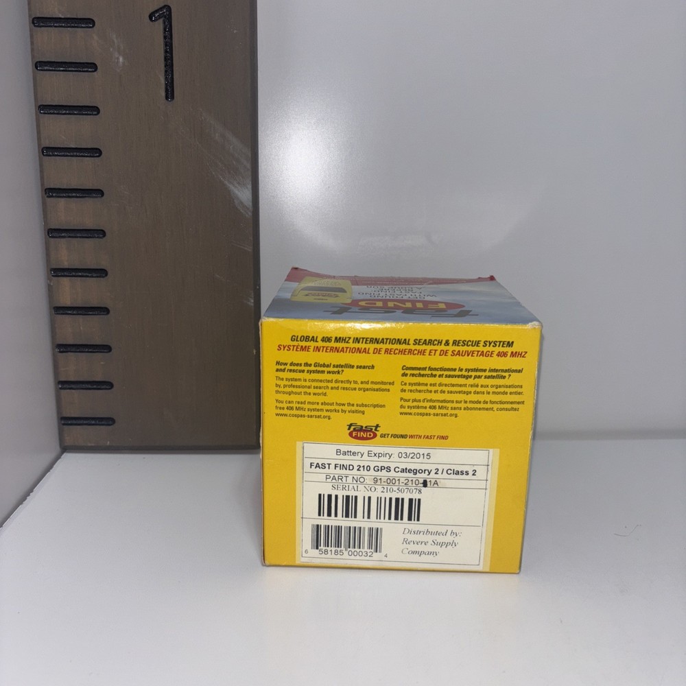 McMurdo FastFind Personal Locator Beacon