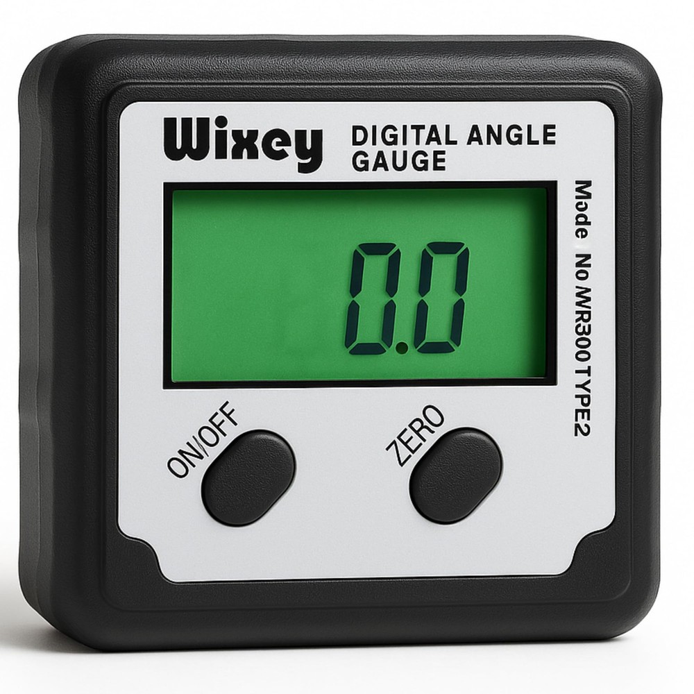 Digital Angle Gauge with Backlight for Table & Miter Saw - Precision Woodwork...
