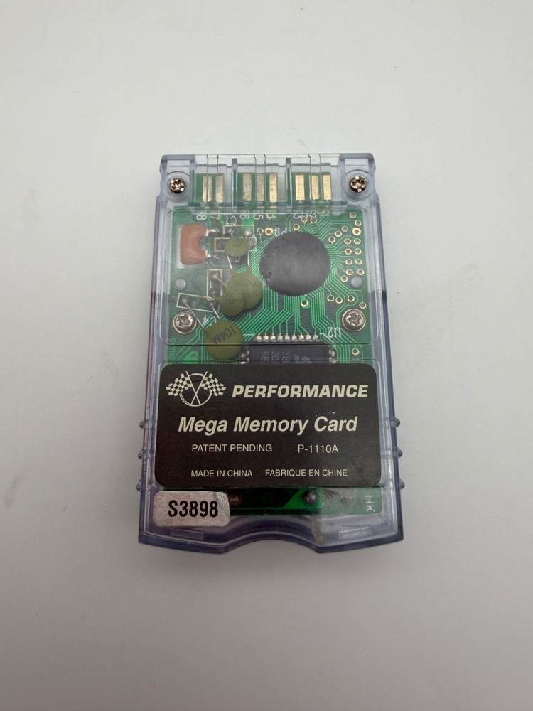 Performance Mega Memory Card P-1110A For Playstation 1 PS1 / Pristine Condition