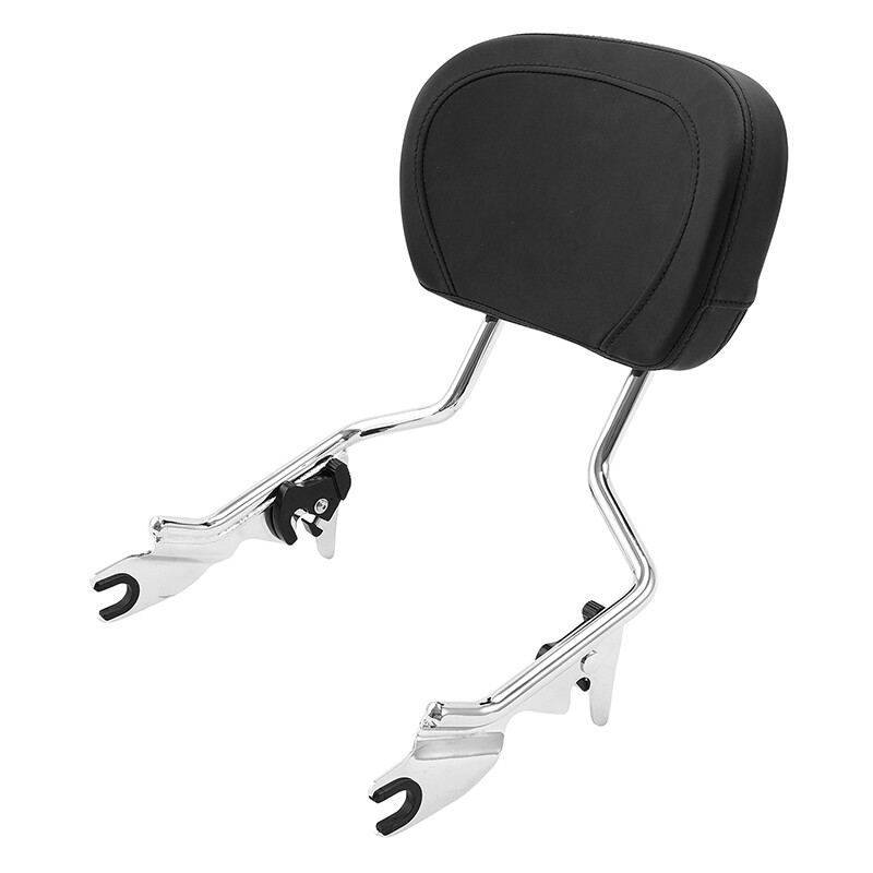 Detachable Backrest Sissy Bar Fit For Harley Touring Street Road Glide 2009-2025