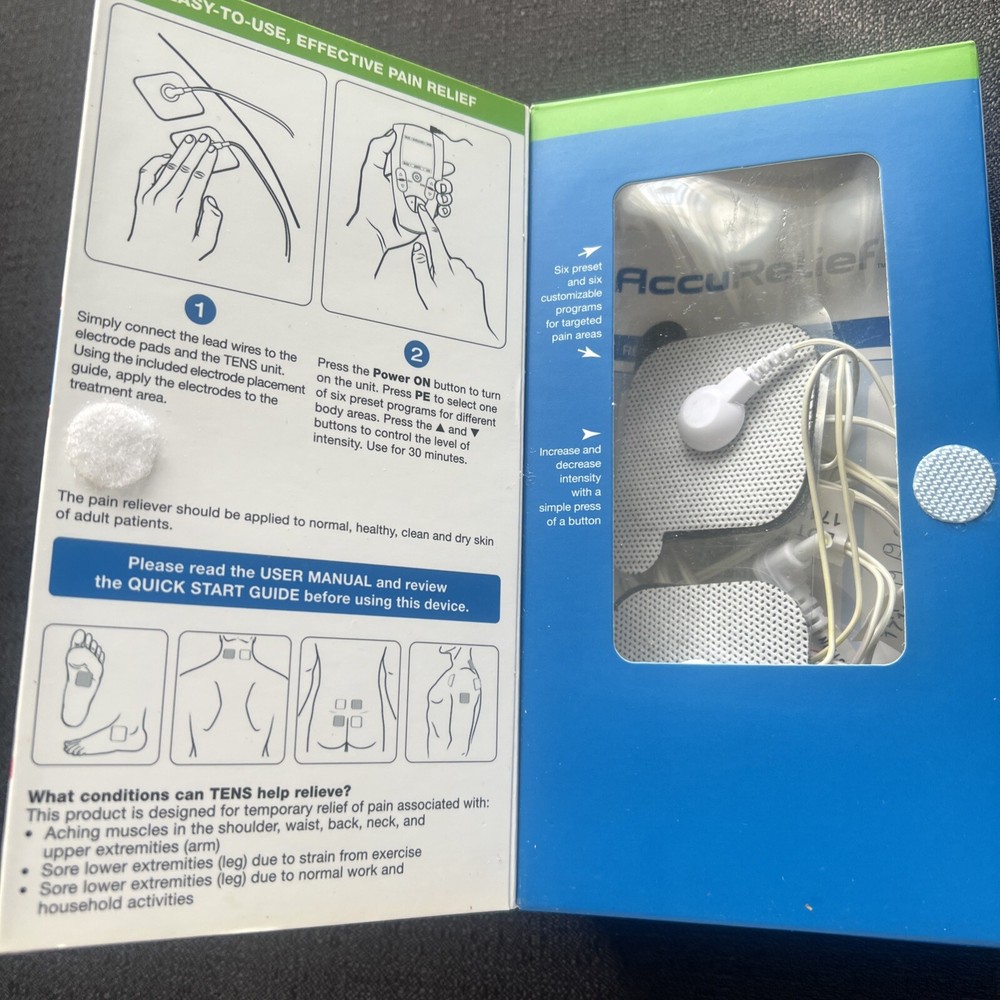 AccuRelief Dual Channel Pain Relief Device