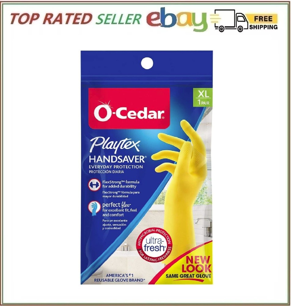 Playtex Handsaver Gloves Reusable Size  X L Large - 2 Pack