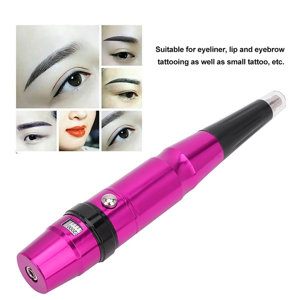 Electric Permanent Makeup Pen For Eyebrow Lip Tattoo Machine