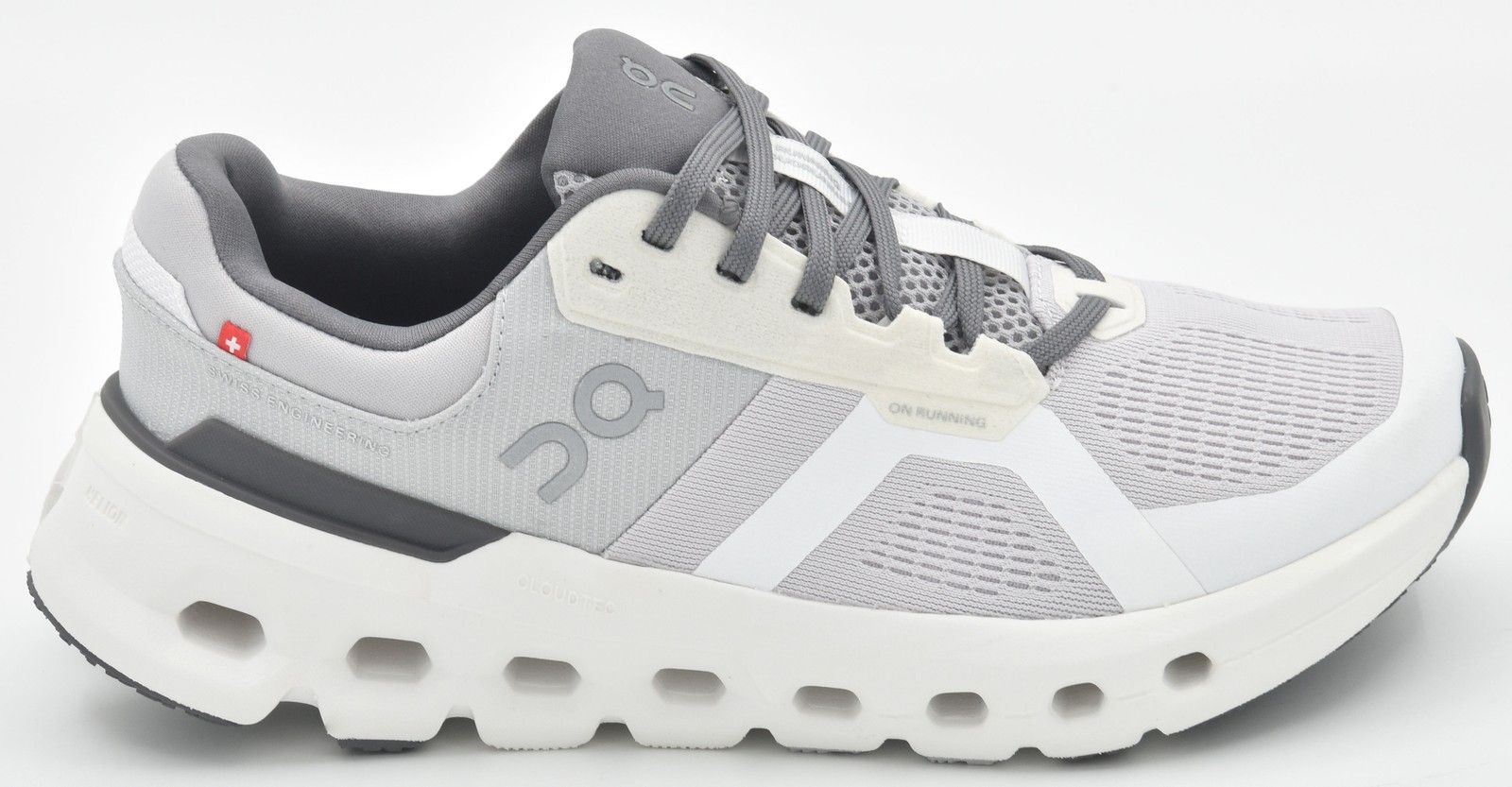 On Women's Cloudrunner 2 Running Shoes Frost White