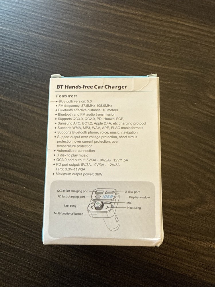 Bluetooth FM adapter