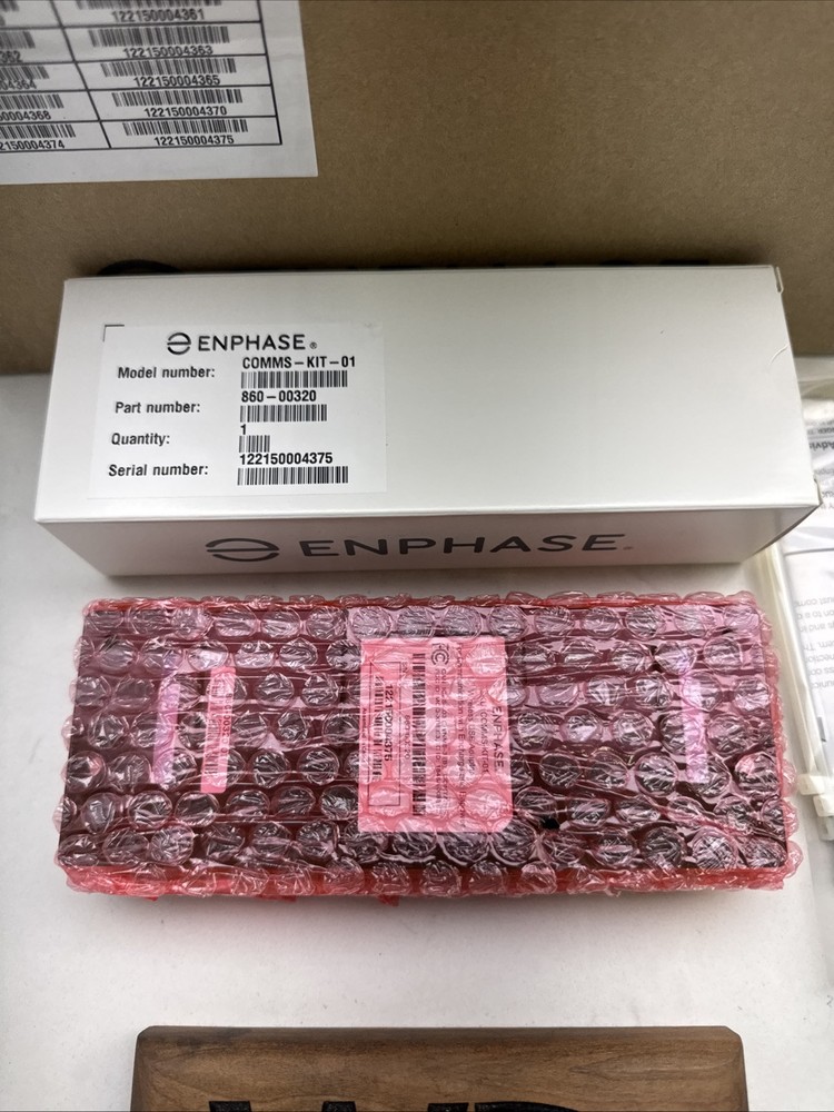 (1) ENPHASE Comms-kit-01 Enpower Wireless Communication Kit USB 860-00320