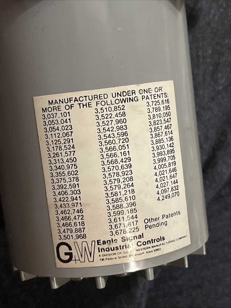 NEW DANAHER EAGLE SIGNAL HP58A6 TIMER 0-5 HOURS