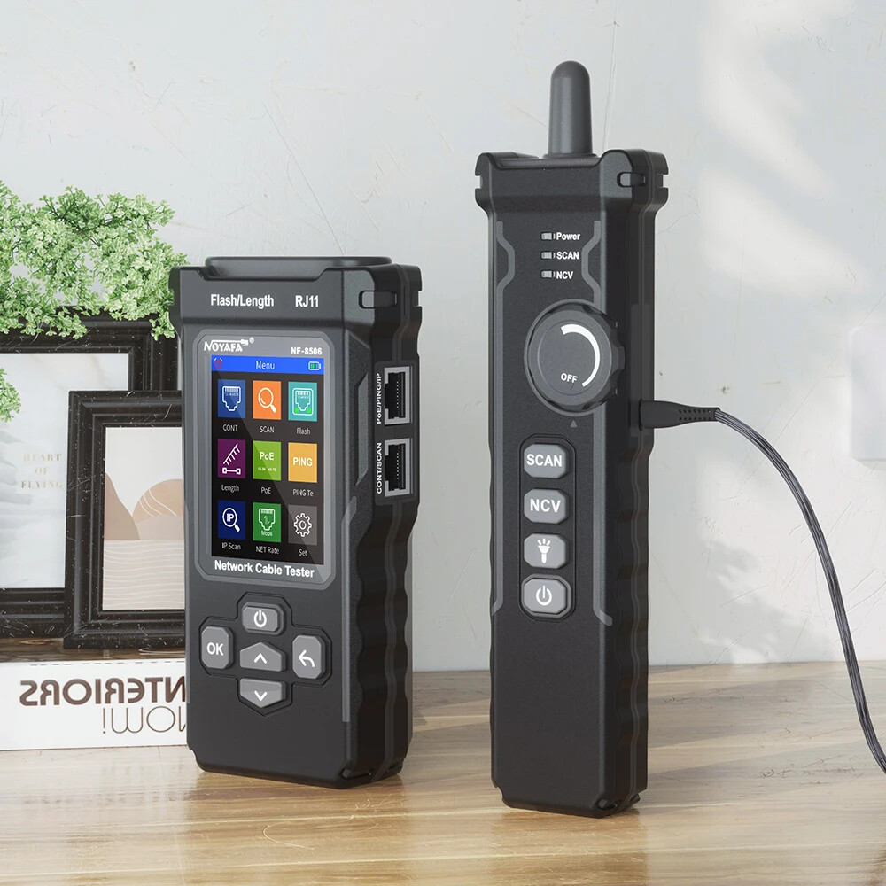 Network Cable Tester Supports PING Test/IP Scan/network Port Speed Cable Tracker