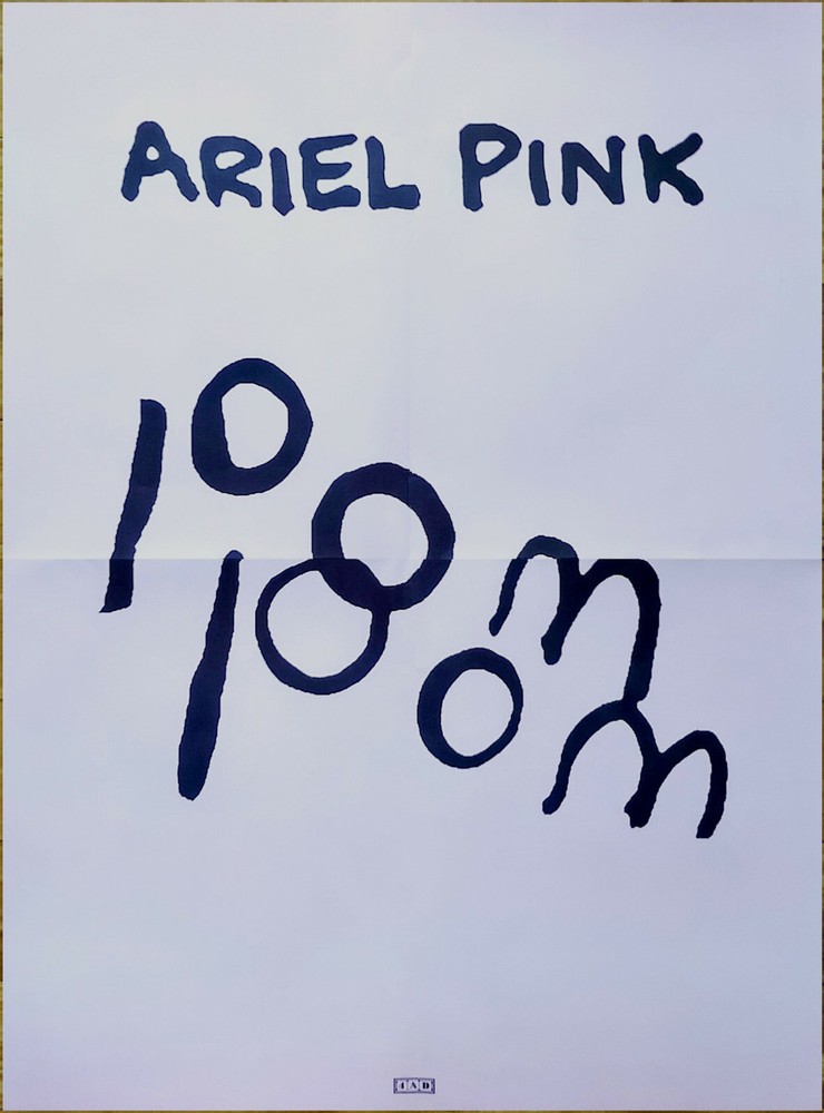 ARIEL PINK Pom Pom Ltd Ed Discontinued HUGE RARE Tour Poster +BONUS Indie Poster