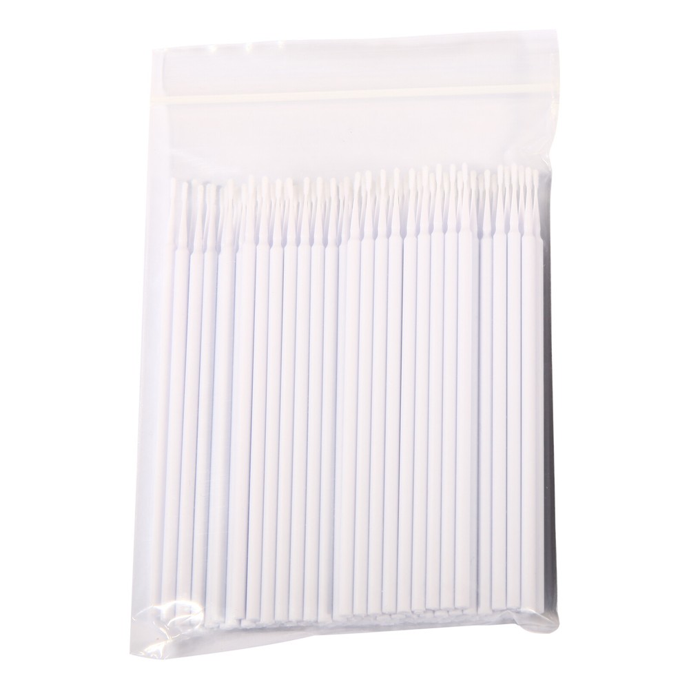 100pcs 4Sizes Dental Microbrush Disposable Applicators Tips Micro Brush Cleaning