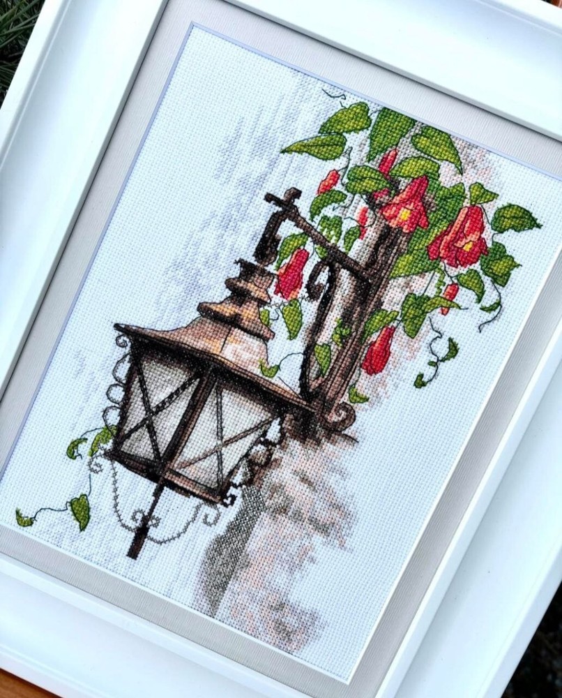 DIY Needlepoint Kit Summer tranquility Cross-Stitch Craft Set for Home Decor