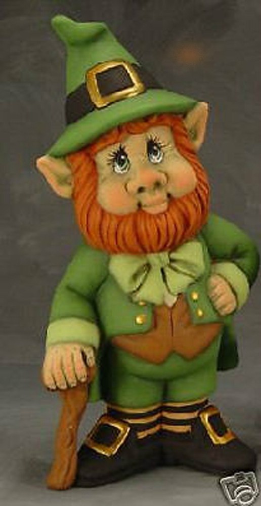 Ceramic Bisque ~~Ready to Paint ~~Liam the Leprechaun