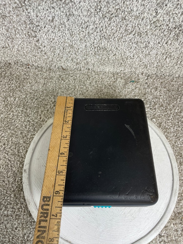 Laserline Portable Hard Case CD DVDs and Blu-Ray Storage Black
