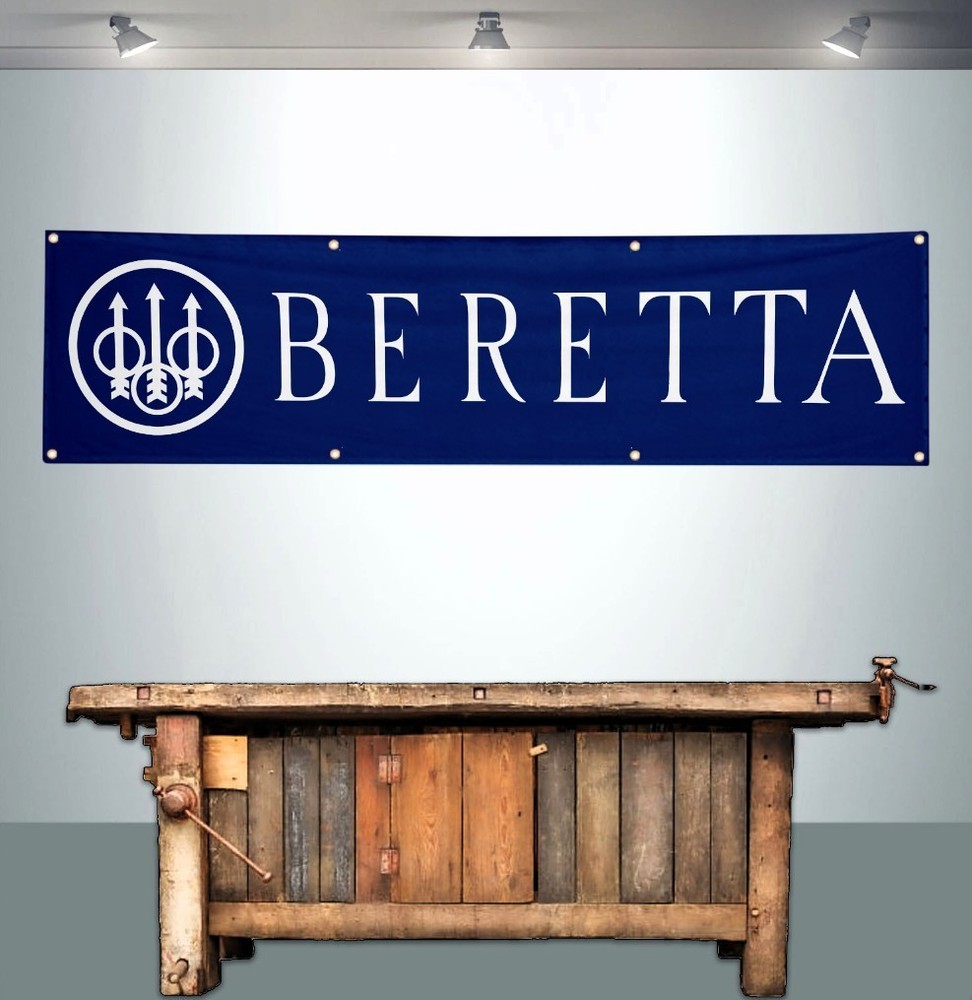 BERETTA 2' X 8' BANNER FLAG