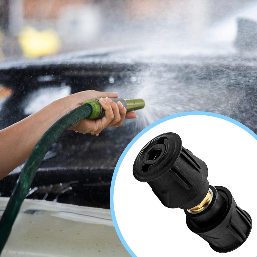 Pressure Washer Adapter Hose Connector Accessories Compact Connection High