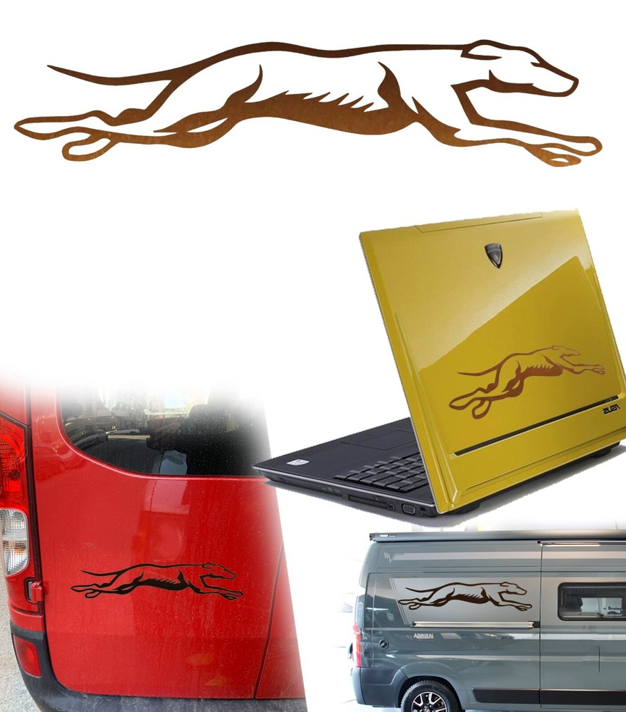 Galgo. Sticker Vinyl Version v10 Right B